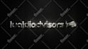 create luxury glossy metal 3d logo animation