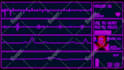 create a heart monitor music or audio visualizer horizontal or vertical