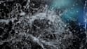 make liquid water splash logo intro animation