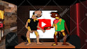 create 2d cartoon character animation of yourself or mascot