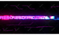 create glitchy cyberpunk logo intro