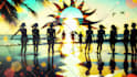 create an animated music video for you with ai generated art