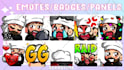 create custom twitch sub badges, bit badges or emotes