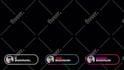 make social media popups for youtube, twitch, kick