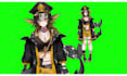create 3d anime character models for vtuber, vroid, vrchat with rigging