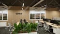 design a modern and efficient office interior and layout