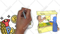 create whiteboard animation video for youtube shorts