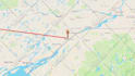create realistic travel route map animation video