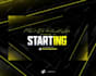 design animated starting soon, offline screen for twitch youtube kick