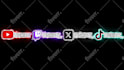 create social media overlay