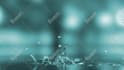 make realistic ocean logo reveal animation
