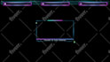 design animated twitch overlay, twitch logo, twitch stream package