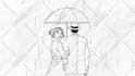 do trendy hand drawn and illustrated  animated lyric video