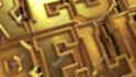 do 3d luxury gold metal fire logo animation reveal intro