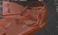 create a realistic 3d car model for games and 3d printing
