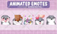 draw twitch emotes, animated emotes, chibi emotes, vtuber emote, and sub badges