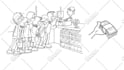 create custom whiteboard animation explainer doodle video