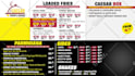design digital menu, digital menu board or animated  menu