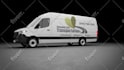 add your logo onto a delivery van video