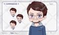 create chibi pngtuber for stream, discord, vtuber and twitch