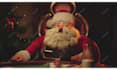 create a funny santa poker night christmas intro video