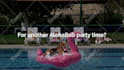 create this funny video ad of dogs chilling at the pool