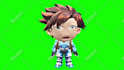 create ar vtuber with face tracking, 3d character filter for streamfog streaming