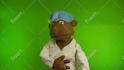 create and record a song on video with 2 puppets