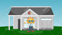 create a 2d cartoon character animation video for you