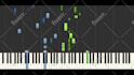 make synthesia piano tutorial video with midi