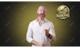 be your energetic bearded 4k green screen video spokesperson