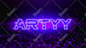 create custom dj visual loops, vj loops for your live shows