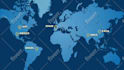 create an animated map video