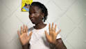 interpret english language to american sign language