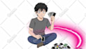 create a traditional 2d animation in anime style