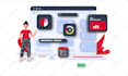 create 2d, 3d animated explainer video