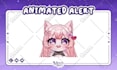 create animated chibi twitch emote and alert for vtuber