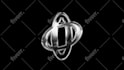 create glass 3d rotating logo or 3d spinning animation