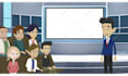 create a 2d explainer video in vyond