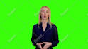 be your enthusiastic presenter with greenscreen