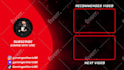 do youtube outro end screen within just 12 hours