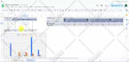 work in excel and google sheet, formulas, graphics and dynamic tables