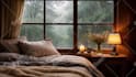 create cozy room raining video for your youtube