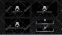 design animated twitch stream overlay, screen, panel, alerts