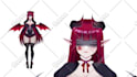 design custom vtuber live2d model ready for rigging