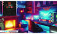 creat a live chat twitch overlay, intermission screen,