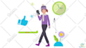 create 2d animated explainer video or 2d animation video