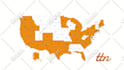 create geographical  map animation like vox