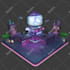 make low poly 3d assets and environments in blender