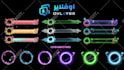 make custom professional animated twitch overlay, twitch stream overlay